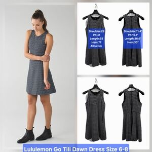 Lululemon Go Till Dawn Fit & Flare Tennis Dress Size 6-8